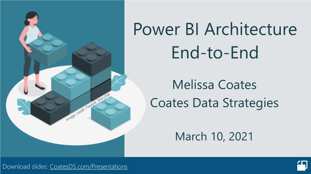 Power BI Architecture End-To-End