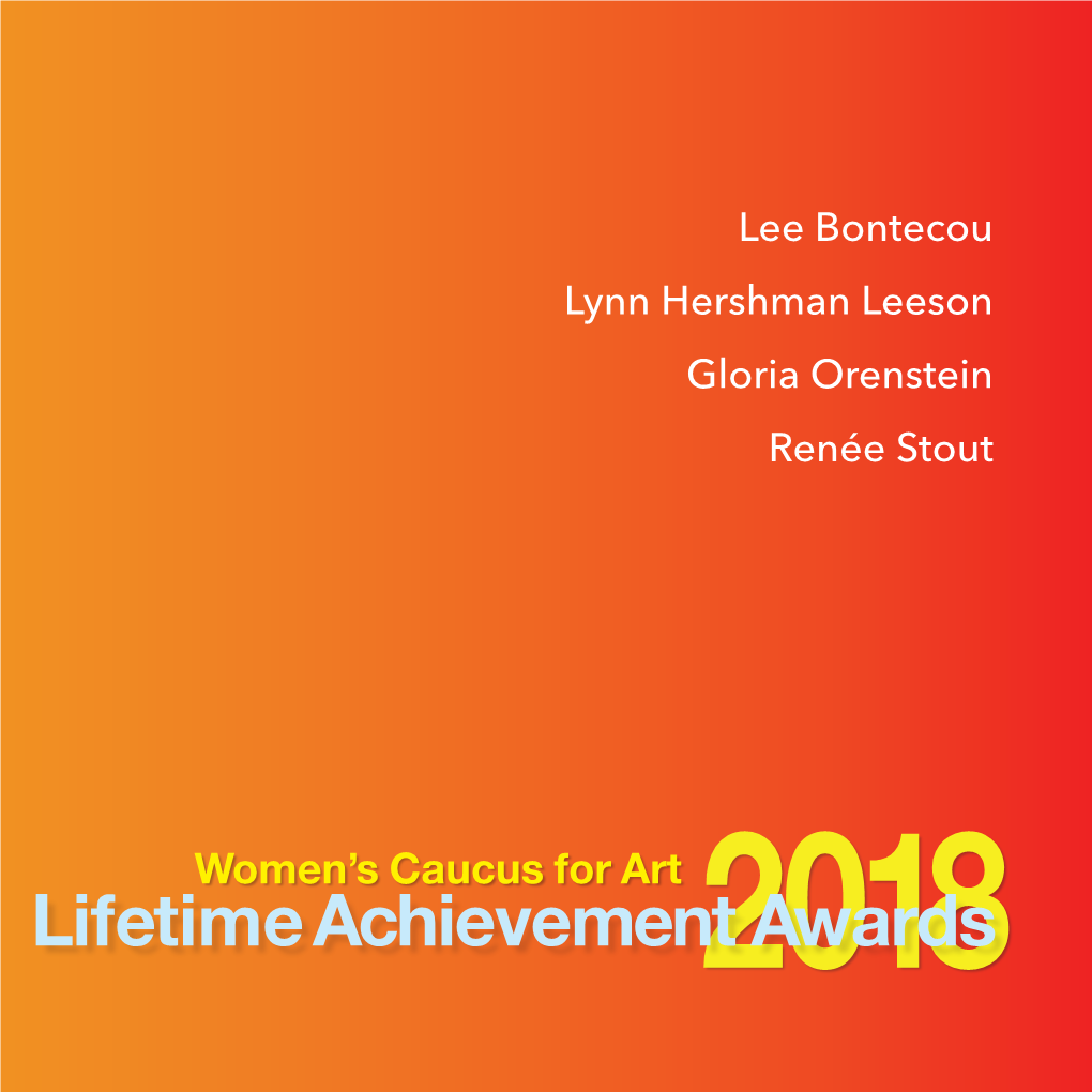 Lifetime Achievement Awards