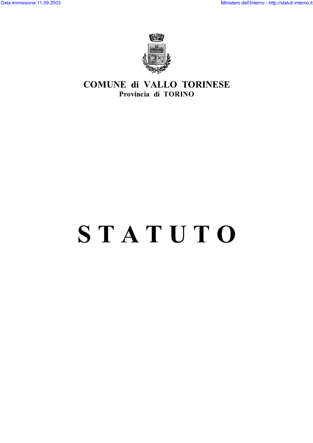 Statuto Comunale