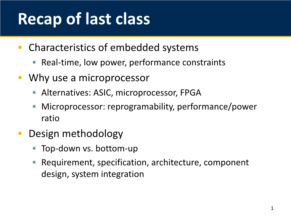 ECE 455 Embedded System Design