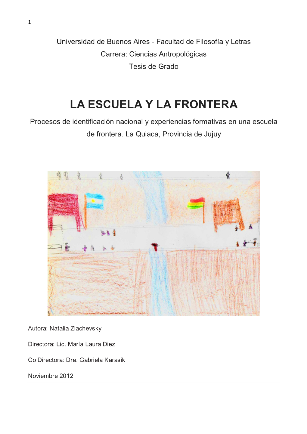 La Escuela Y La Frontera