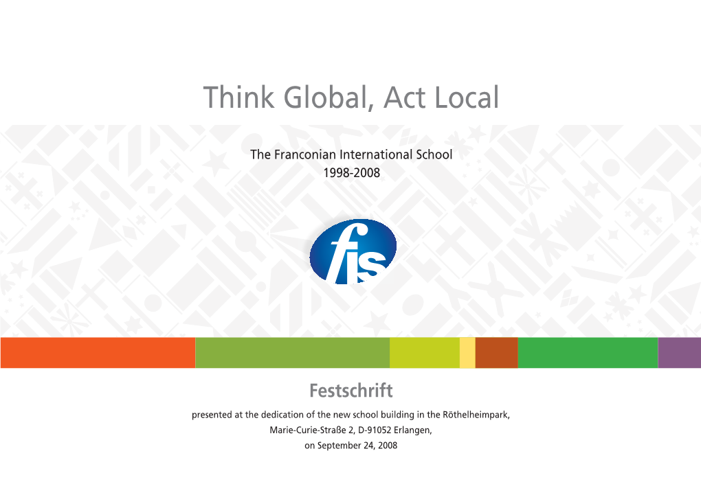 Think Global, Act Local