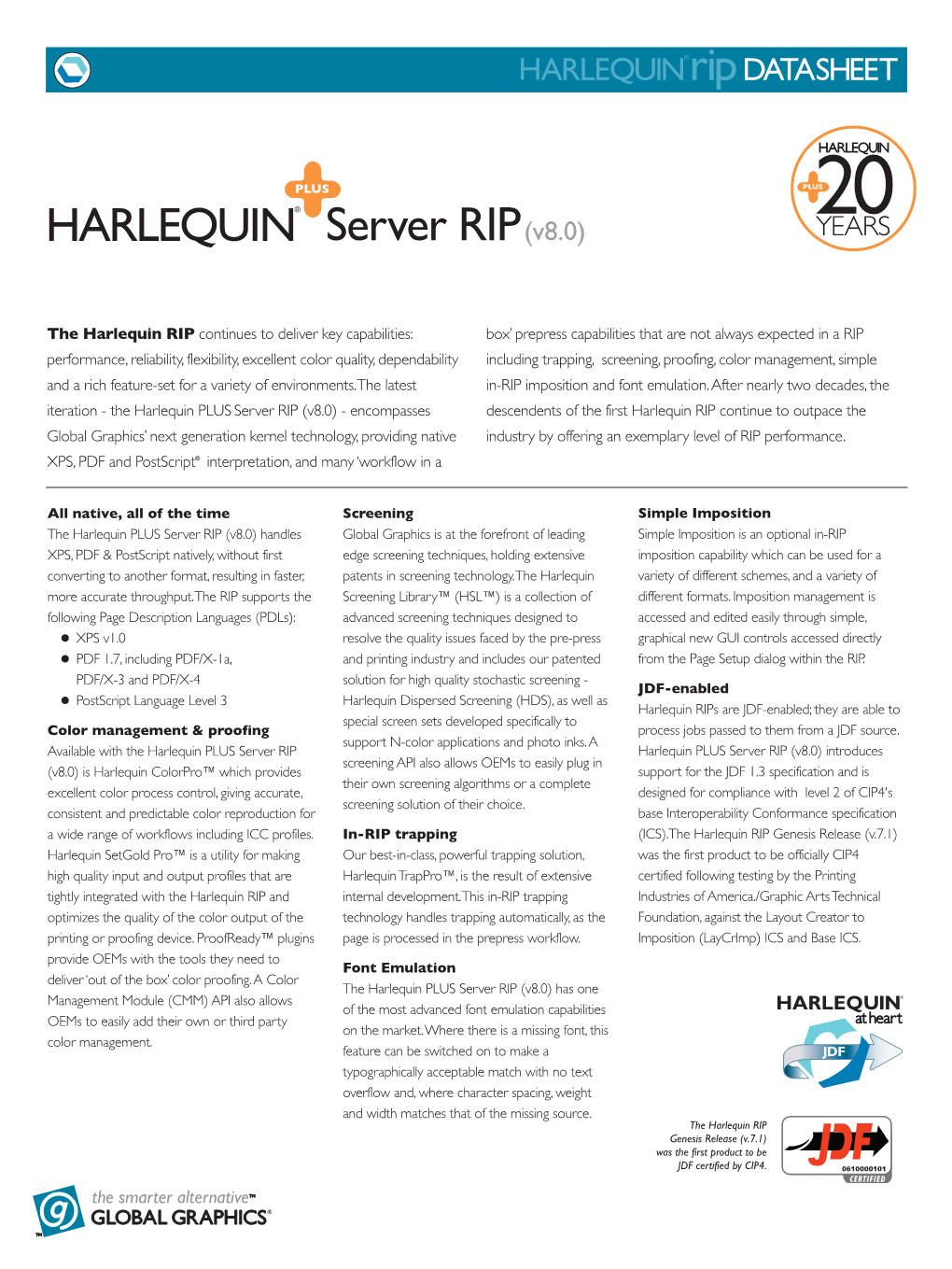 Harlequin PLUS Server