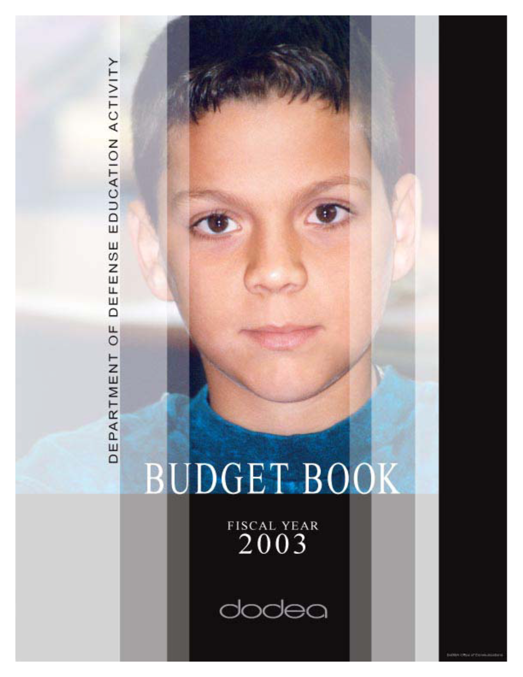 2003 Budget Book