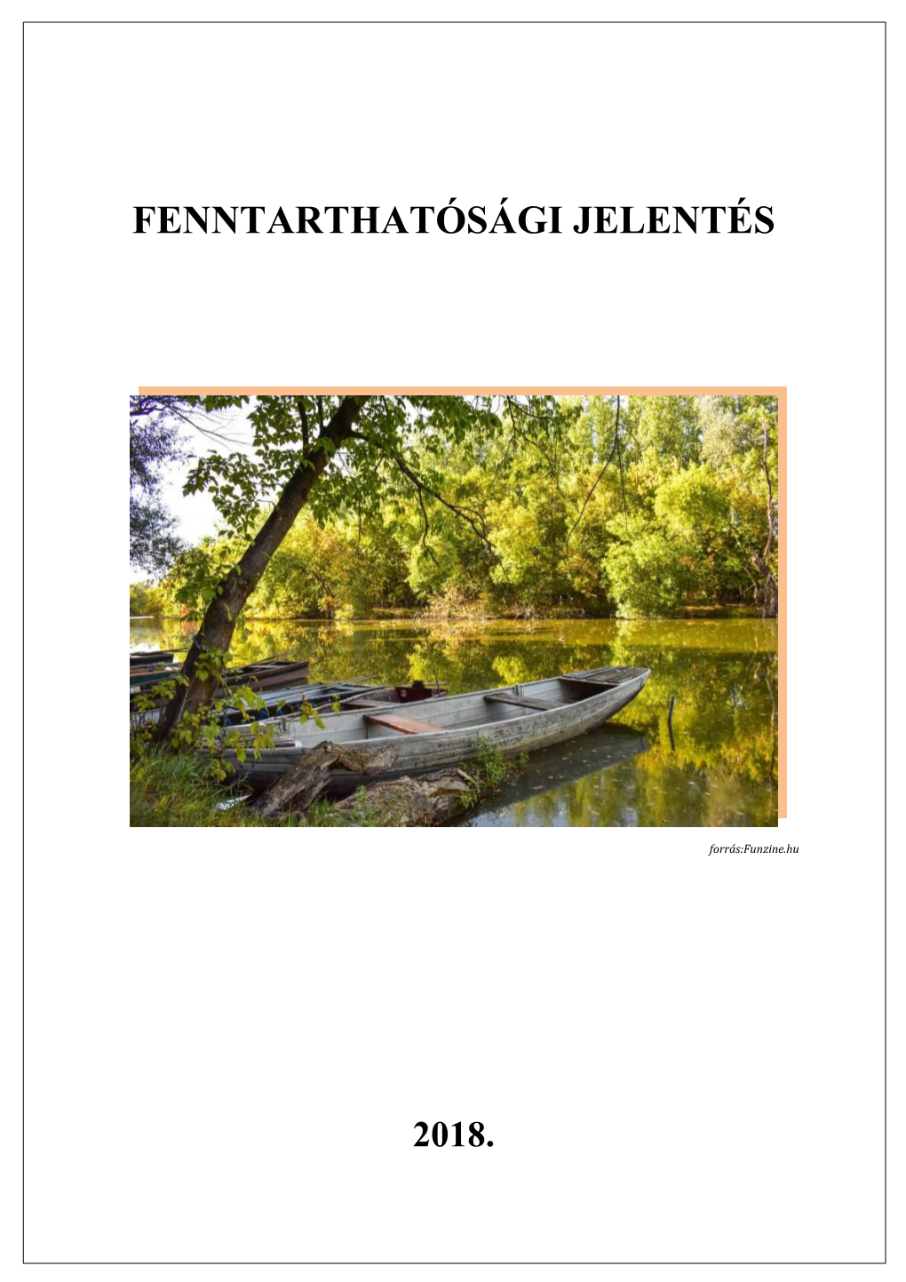 Fenntarthatósági Jelentés