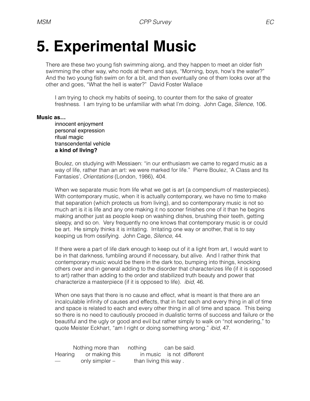 05 Experimental Music Notes V2 Students