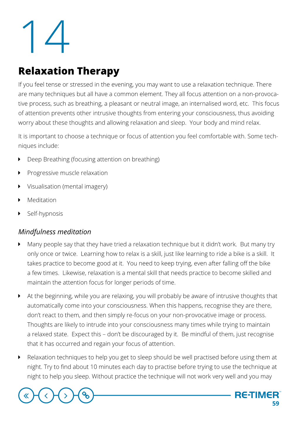 Relaxation Therapy If You Feel Tense Or Stressed in the Evening, You May Want to Use a Relaxation Technique