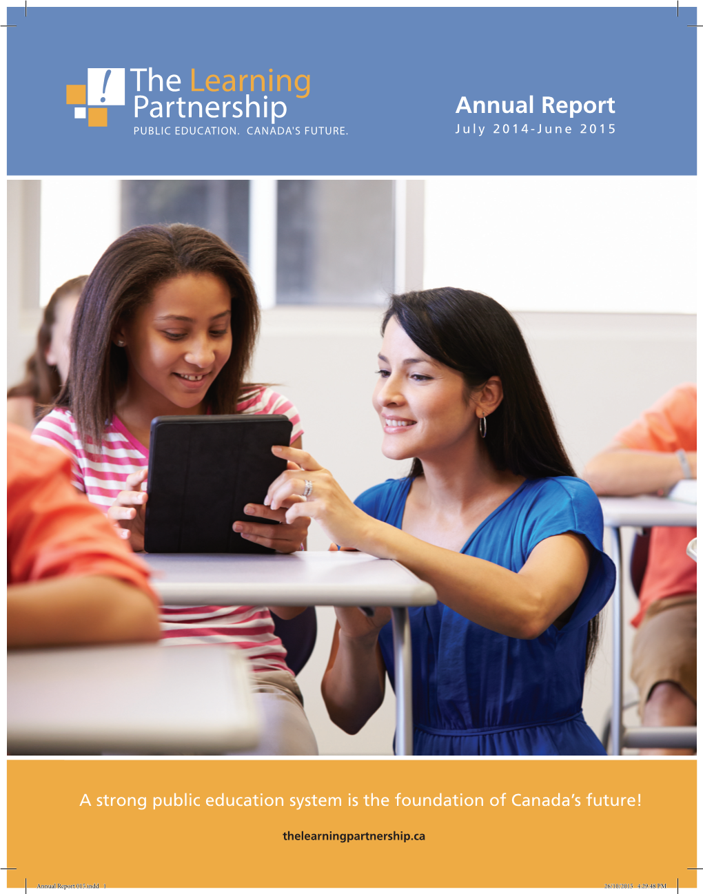 Annual Report July 2014-June 2015