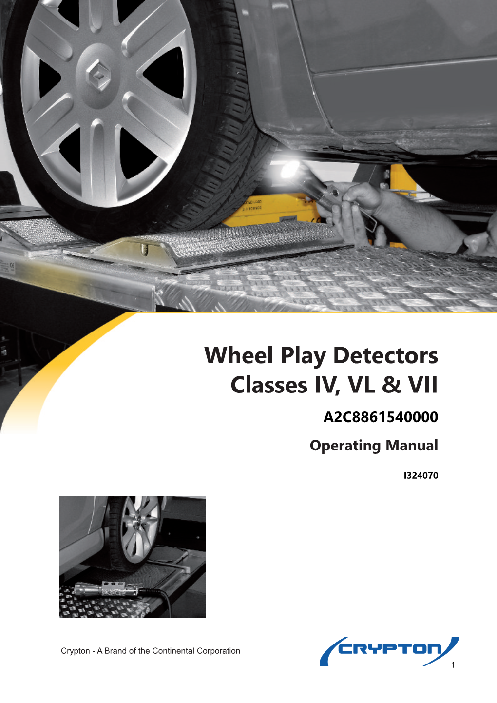 Wheel Play Detectors Manual