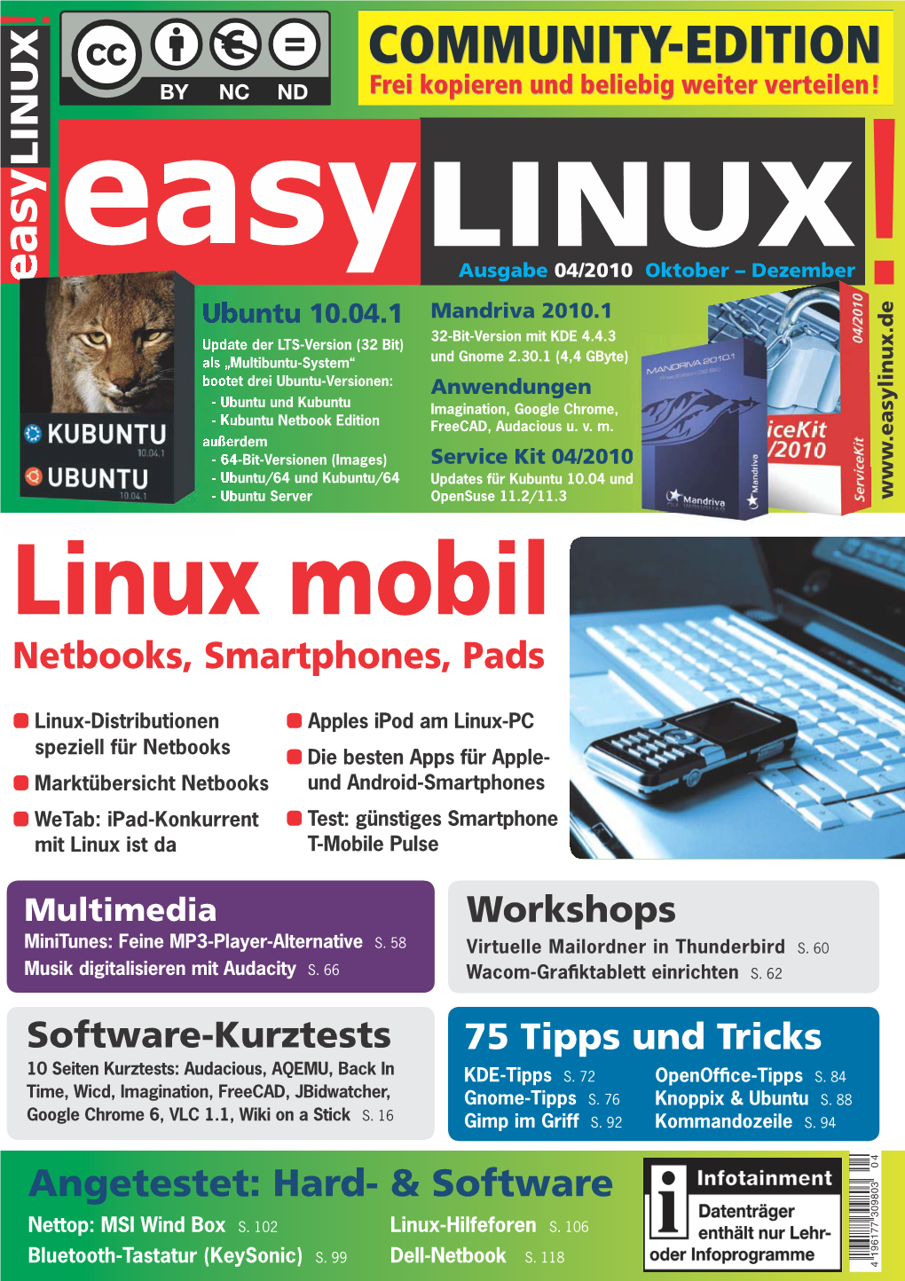 Linux Mobil Netbooks, Smartphones, Pads