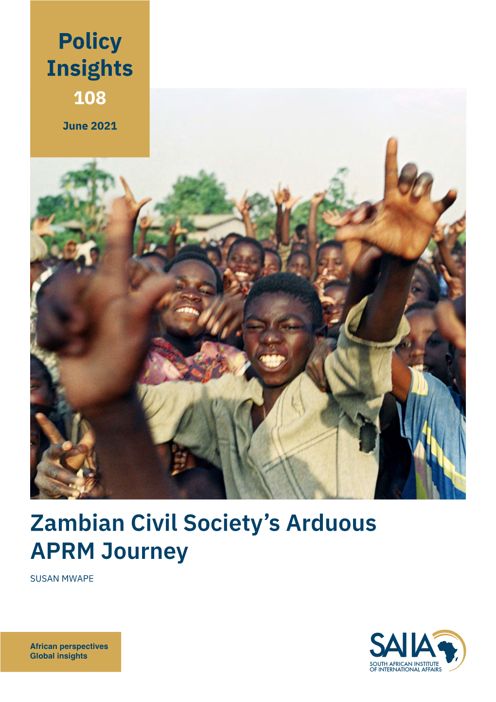 Zambian Civil Society's Arduous APRM Journey