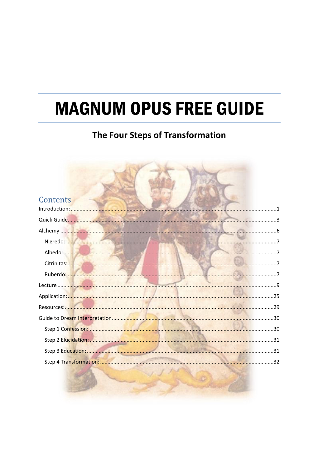 Magnum Opus Free Guide