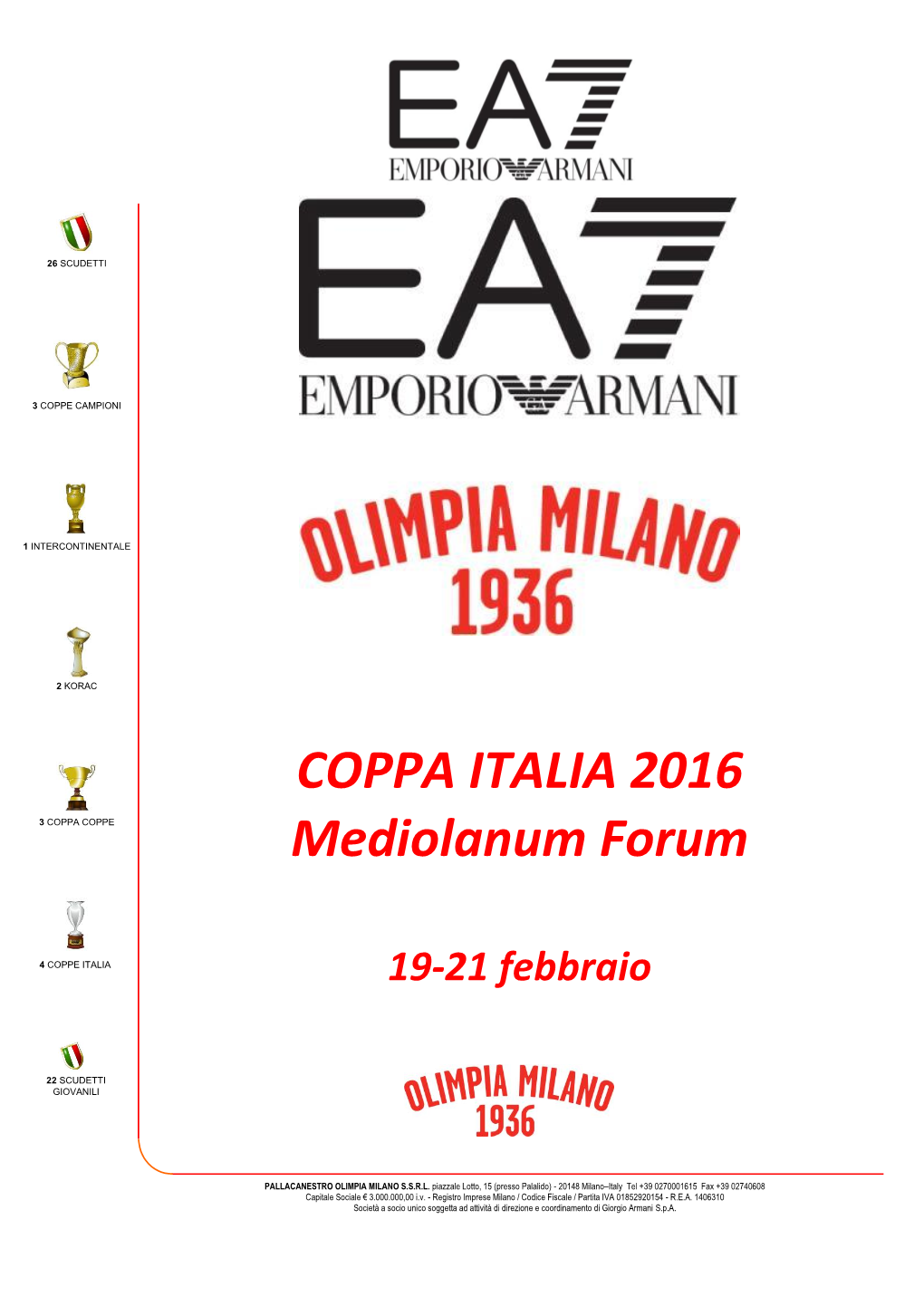 Coppa Italia Notes