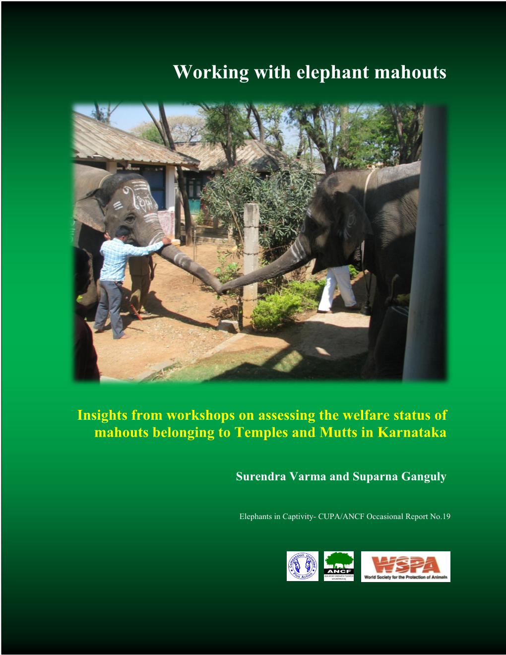 Working with Elephant Mahouts