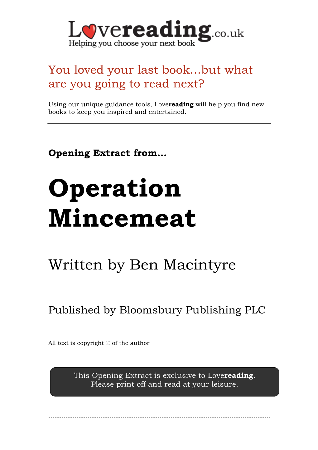 Operation Mincemeat