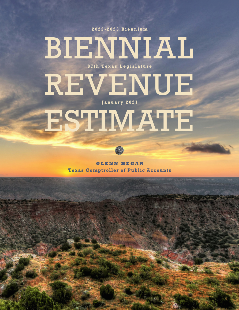 State of Texas 2022-23 Biennial Revenue Estimate