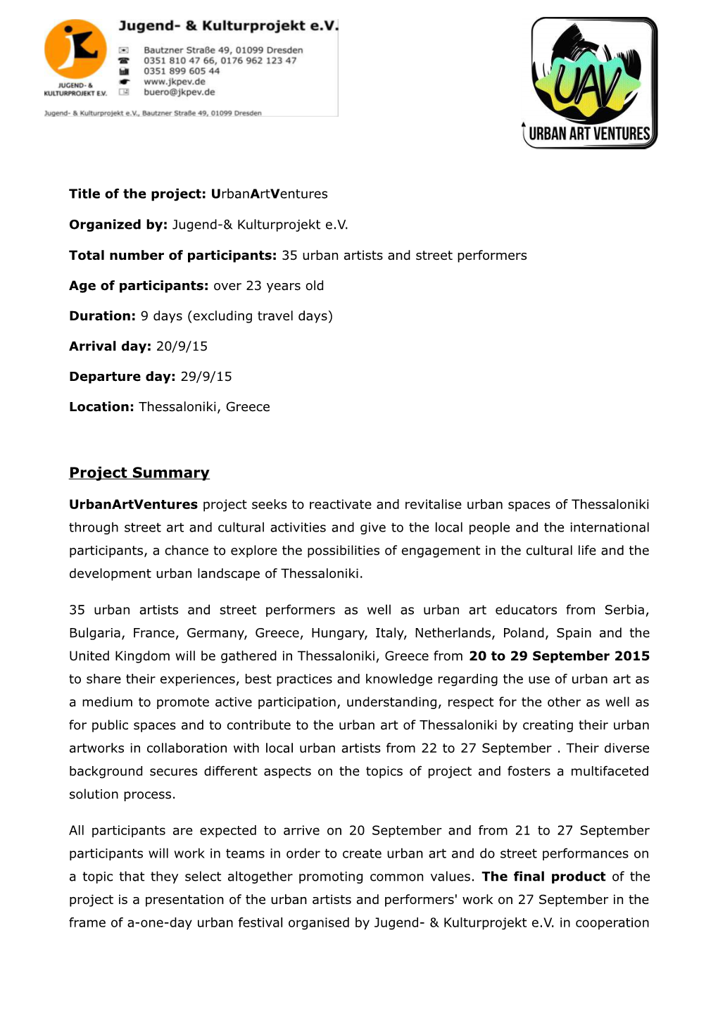 Project Summary