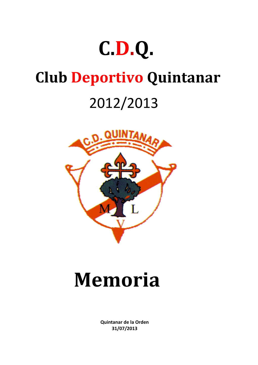 Memoria Temporada 2011/2012