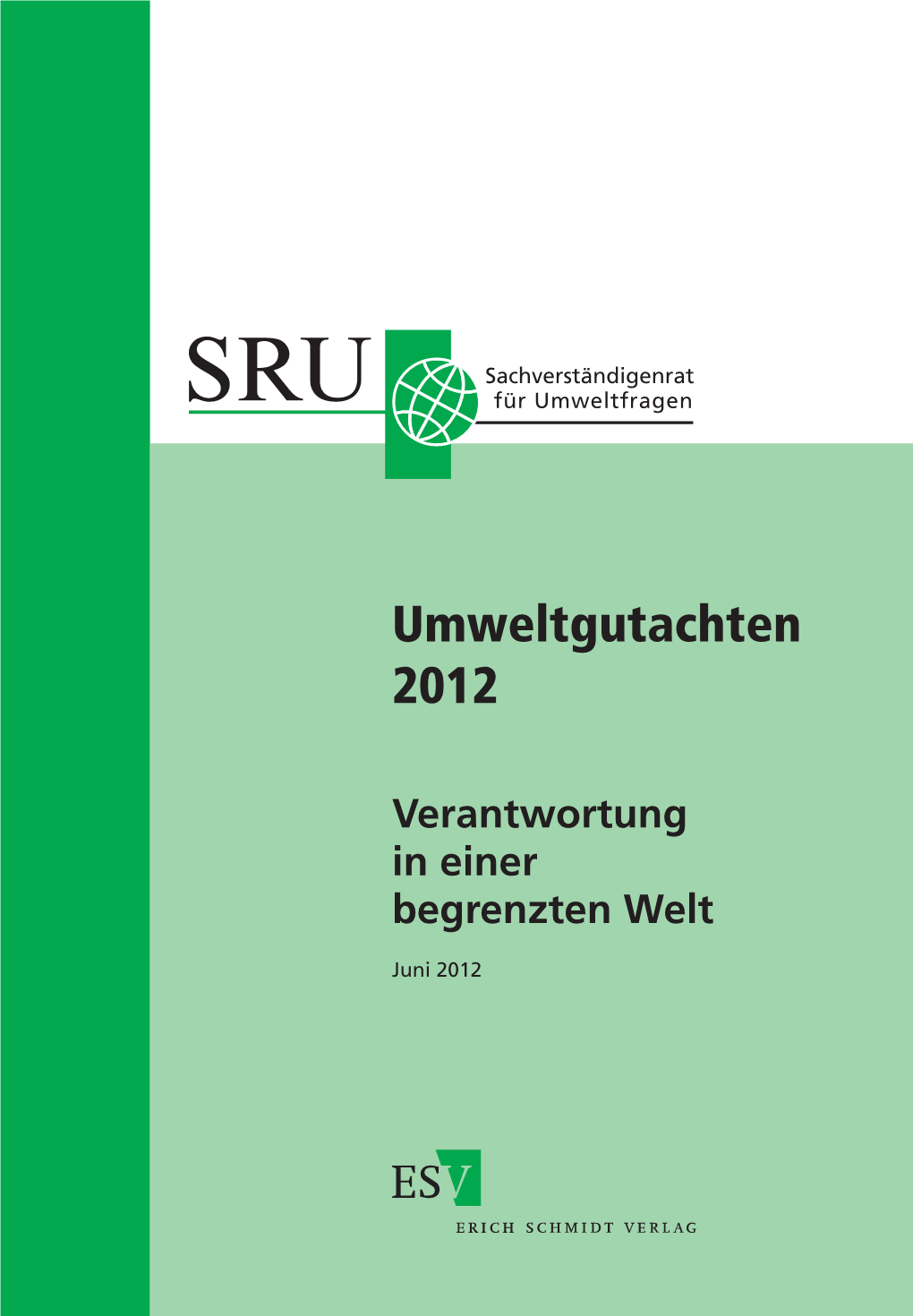 SRU · Umweltgutachten 2012