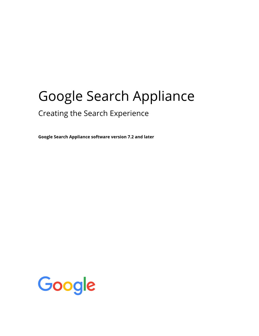 Creating the Search Experience