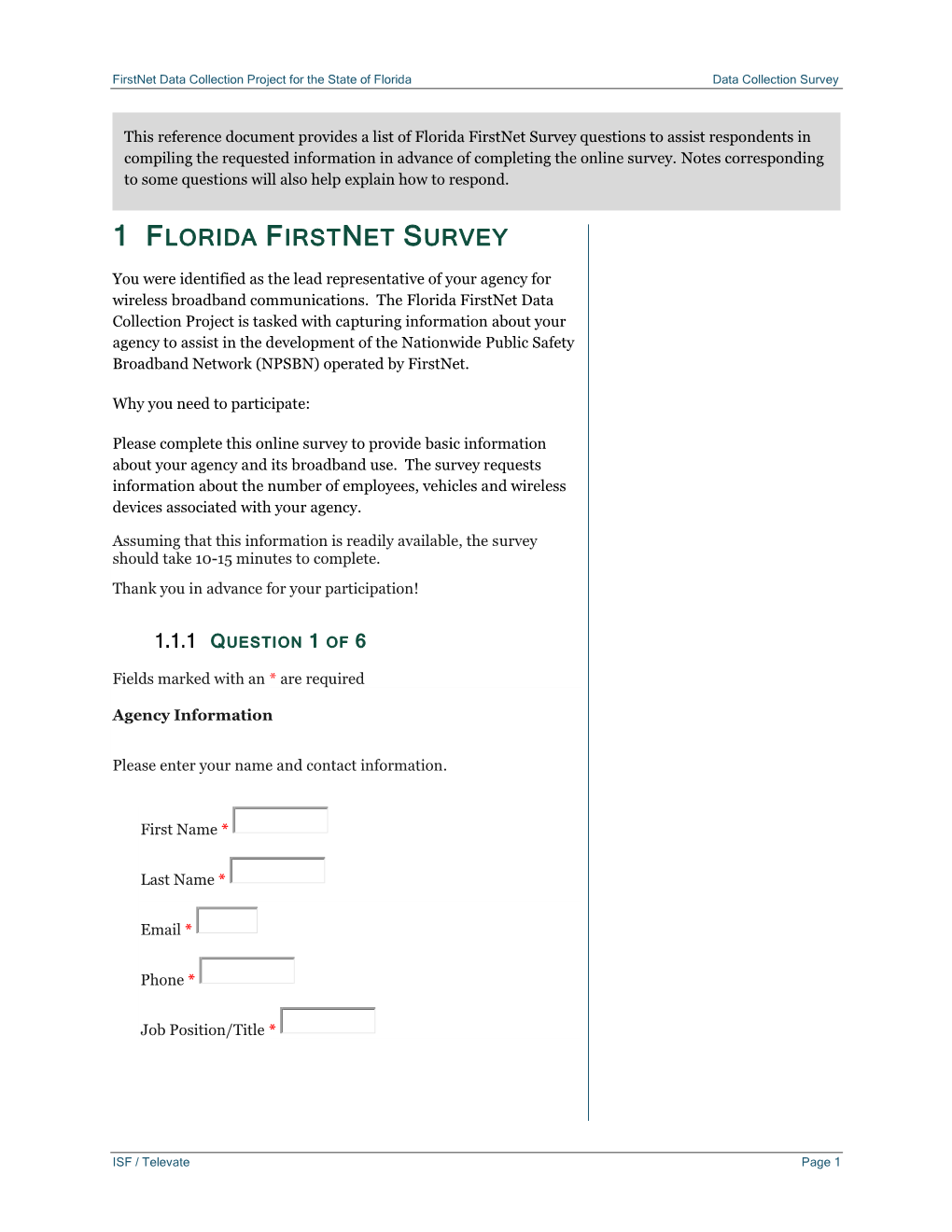 1 Florida Firstnet Survey