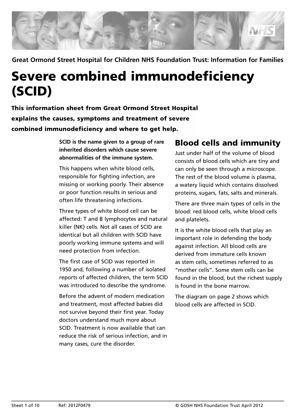 Severe Combined Immunodeficiency (SCID)