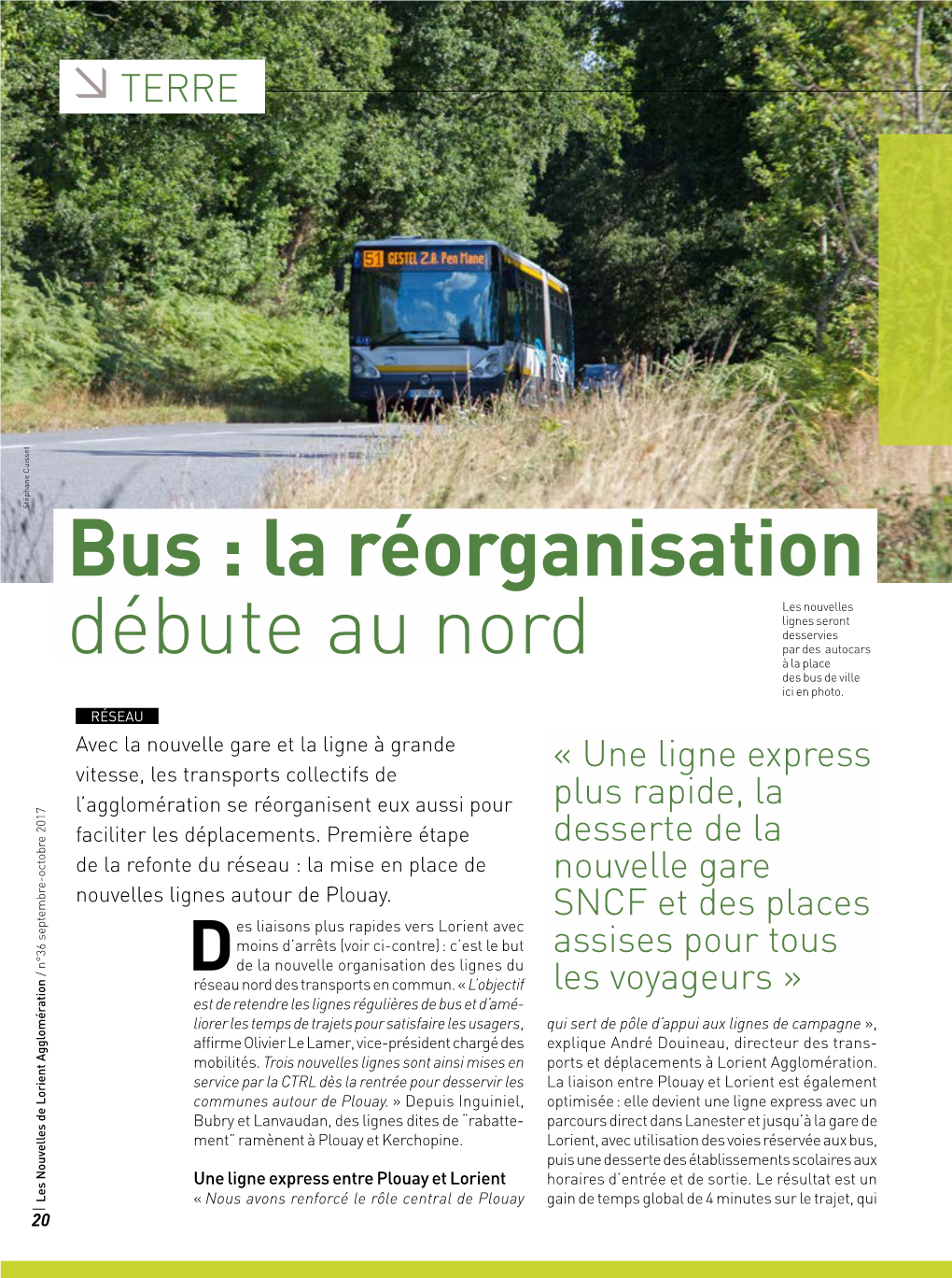 Bus : La Réorganisation Débute Au Nord