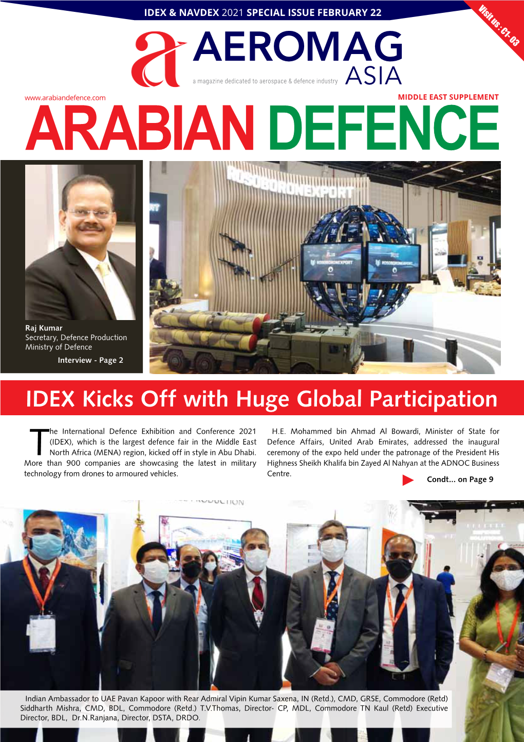 IDEX Kicks Off with Huge Global Participation