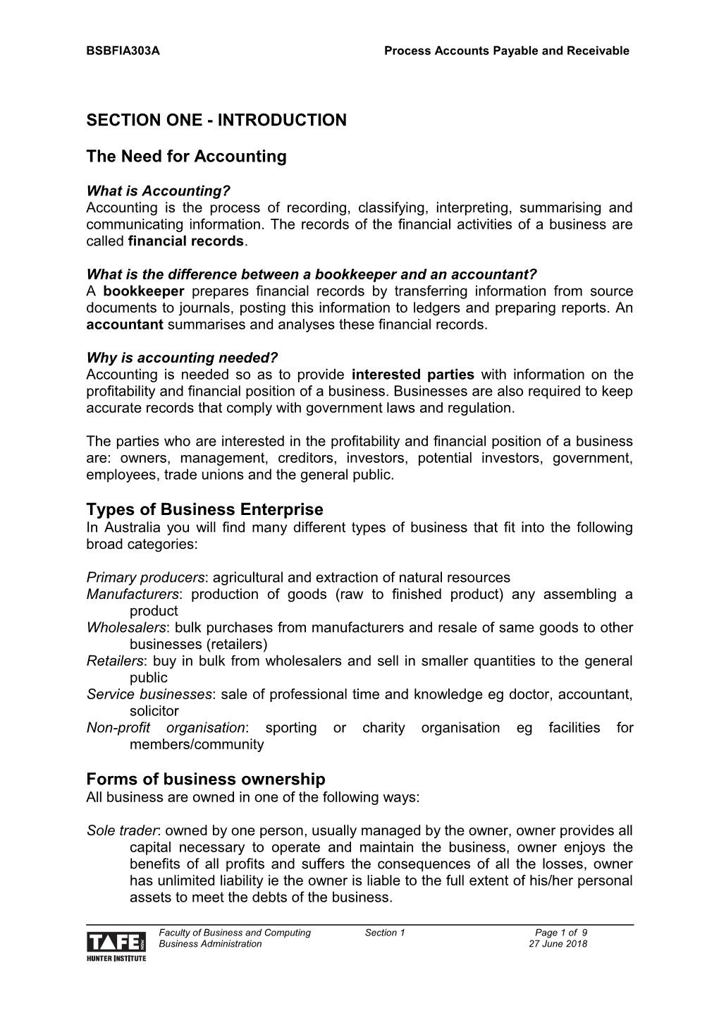 Process Accounts Payable and Receivable