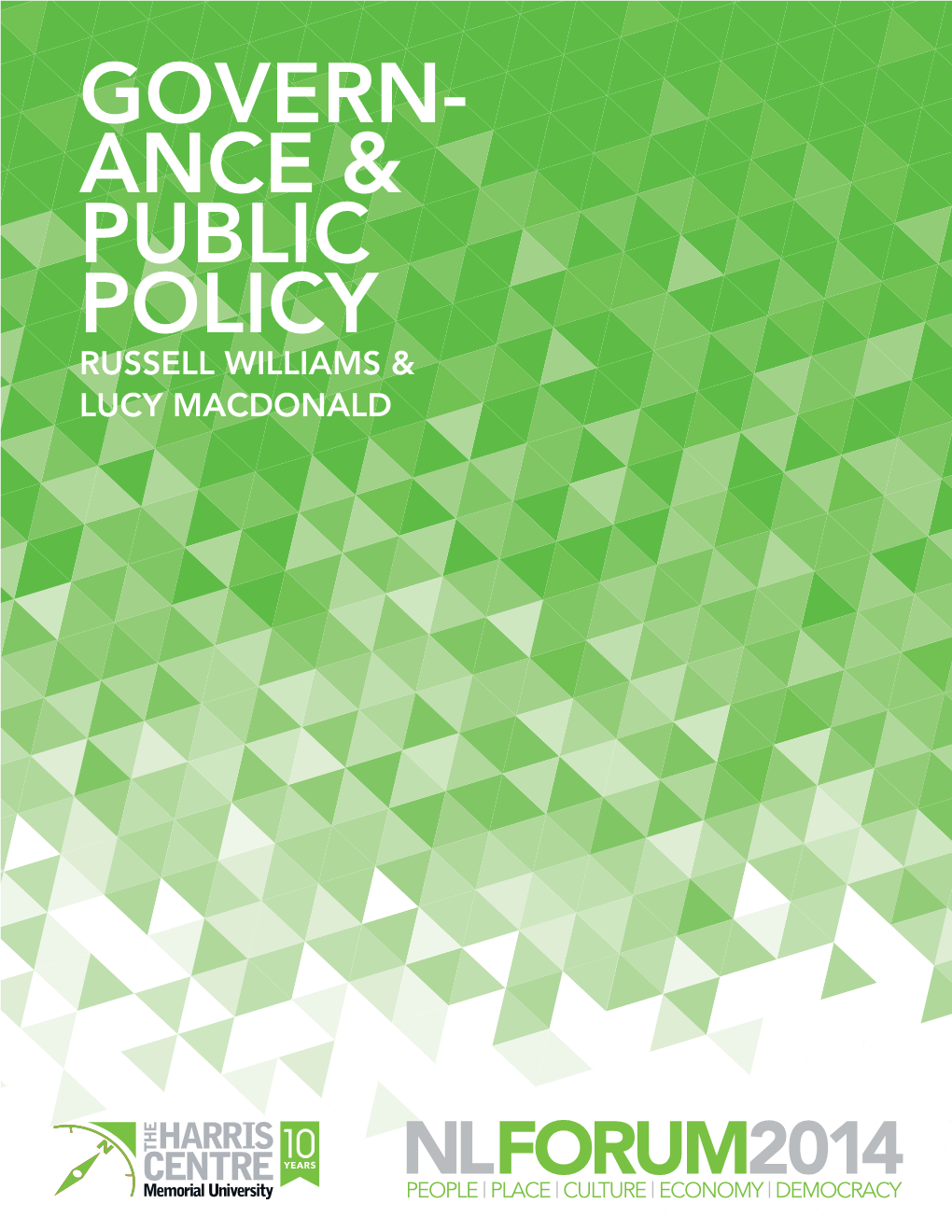 Govern- Ance & Public Policy