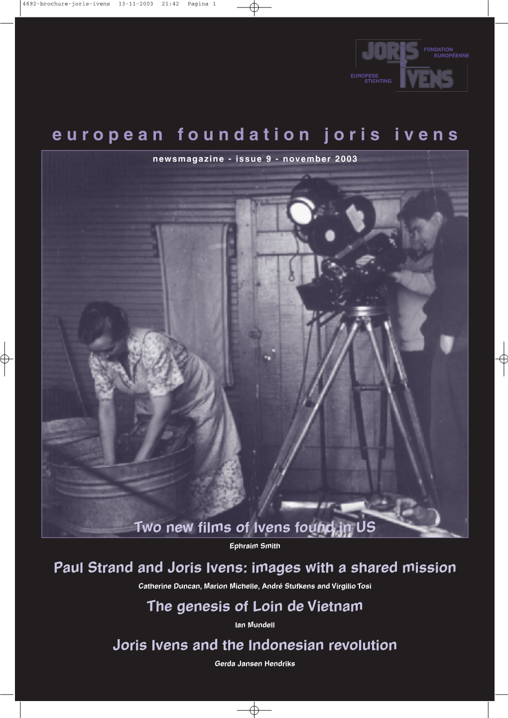 European Foundation Joris Ivens