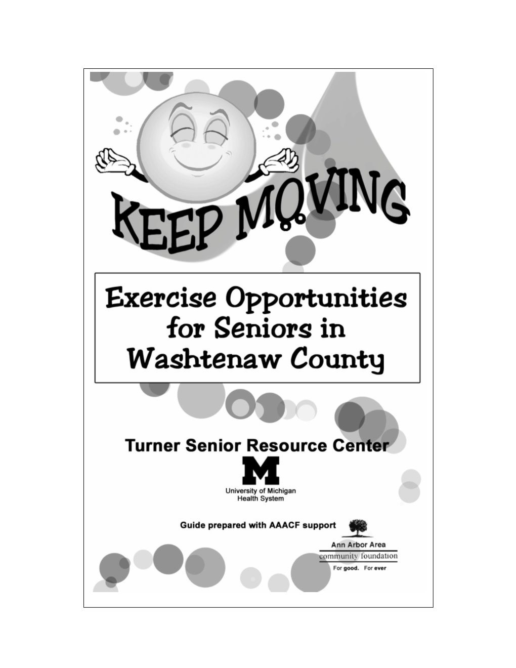 2009 Guide to Senior Exercise in Washtenaw County