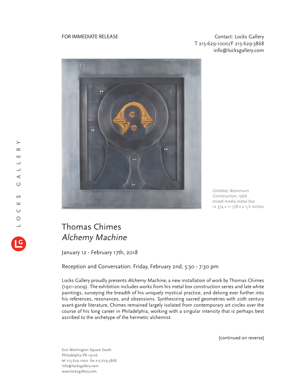 Thomas Chimes Alchemy Machine