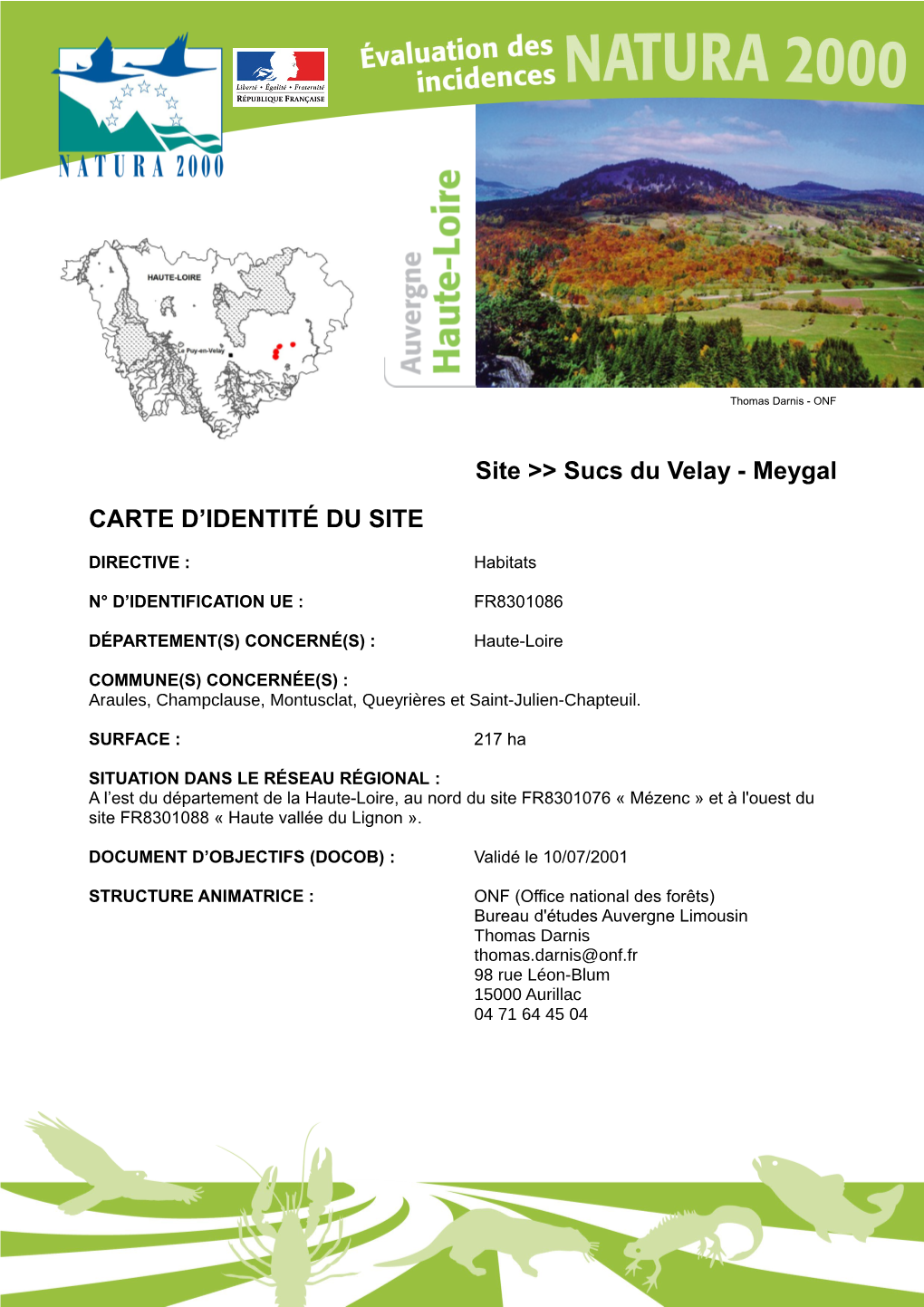 Site &gt;&gt; Sucs Du Velay