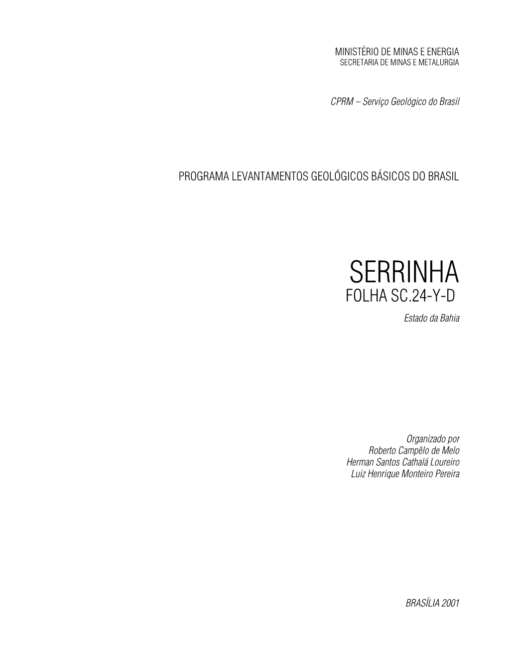 Serrinha Folha Sc.24-Y-D
