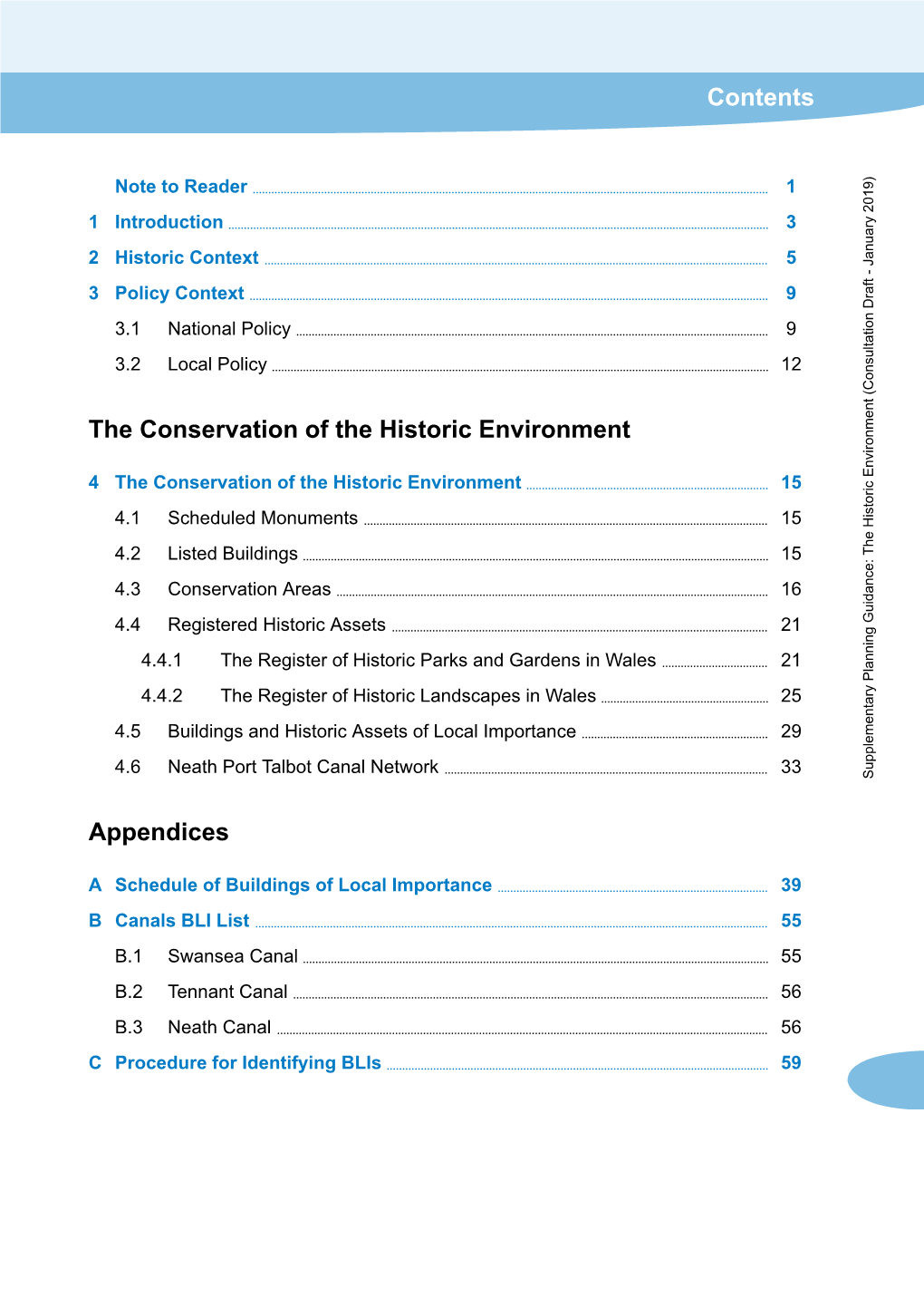 Supplementary Planning Guidance: the Historic Environment (Consultation Draft