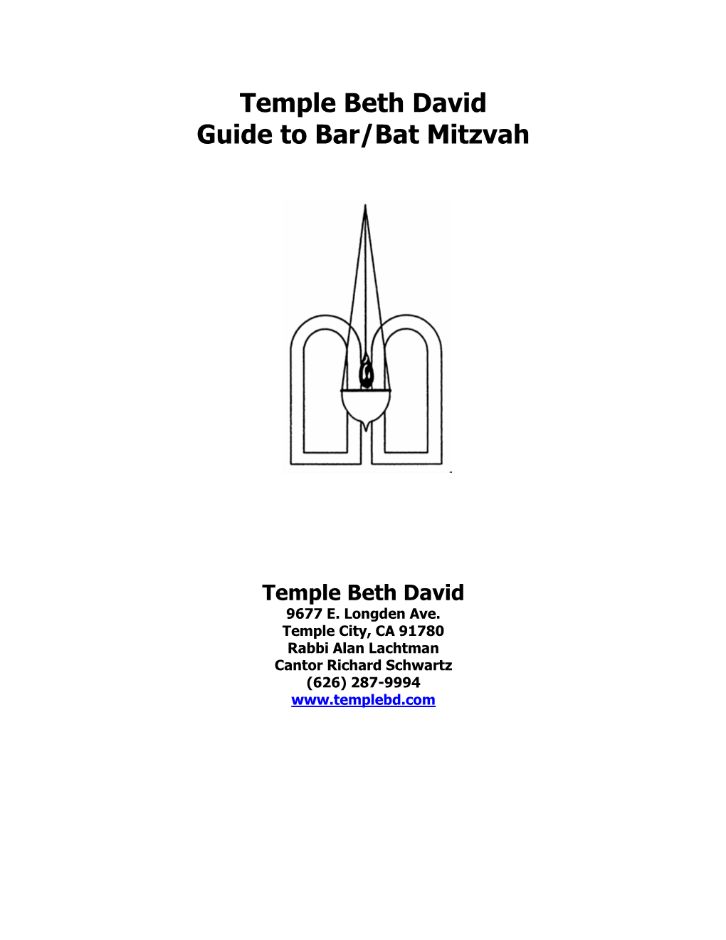 Bar/Bat Mitzvah Preparation