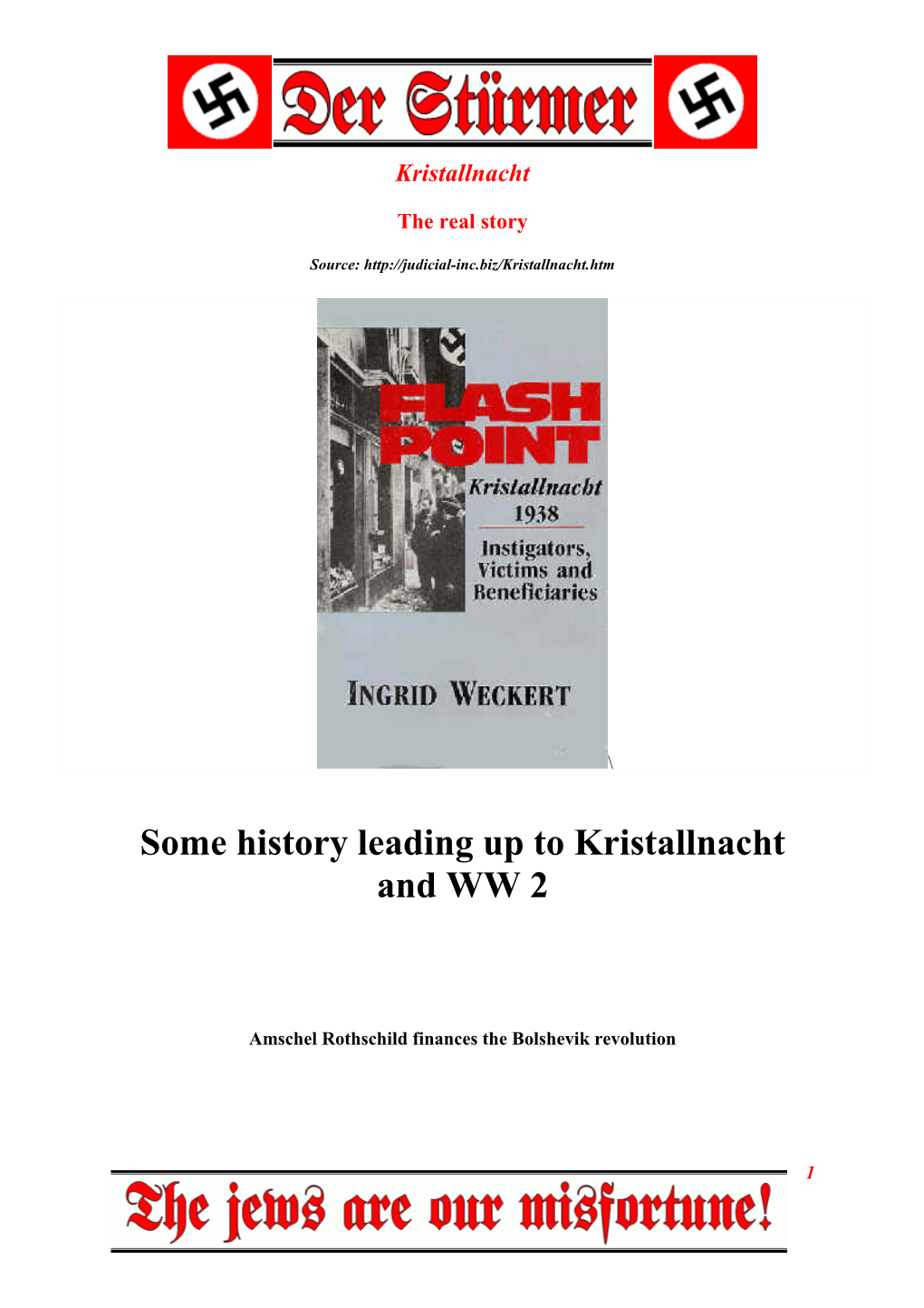 Kristallnacht-The Real Story