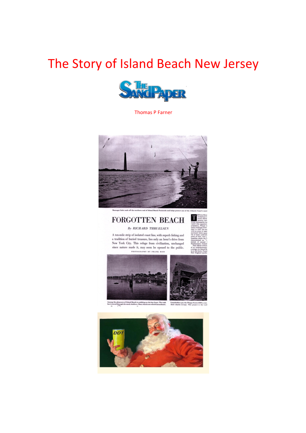 The Story of Island Beach New Jersey