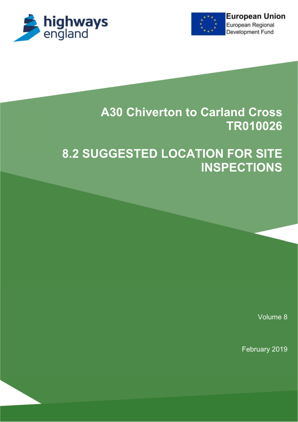 A30 Chiverton to Carland Cross TR010026 8.2 SUGGESTED