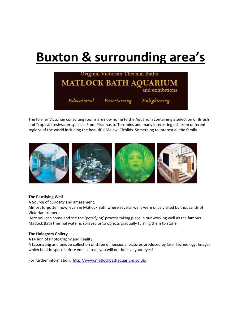Buxton/Matlock