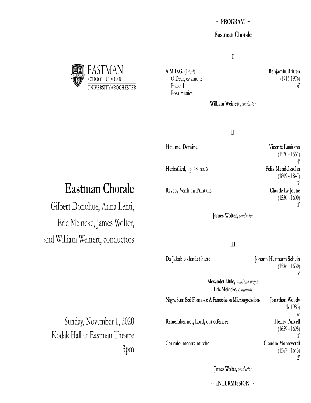 Eastman Chorale