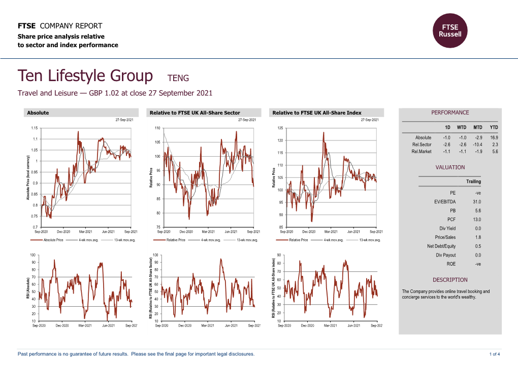 FTSE Factsheet