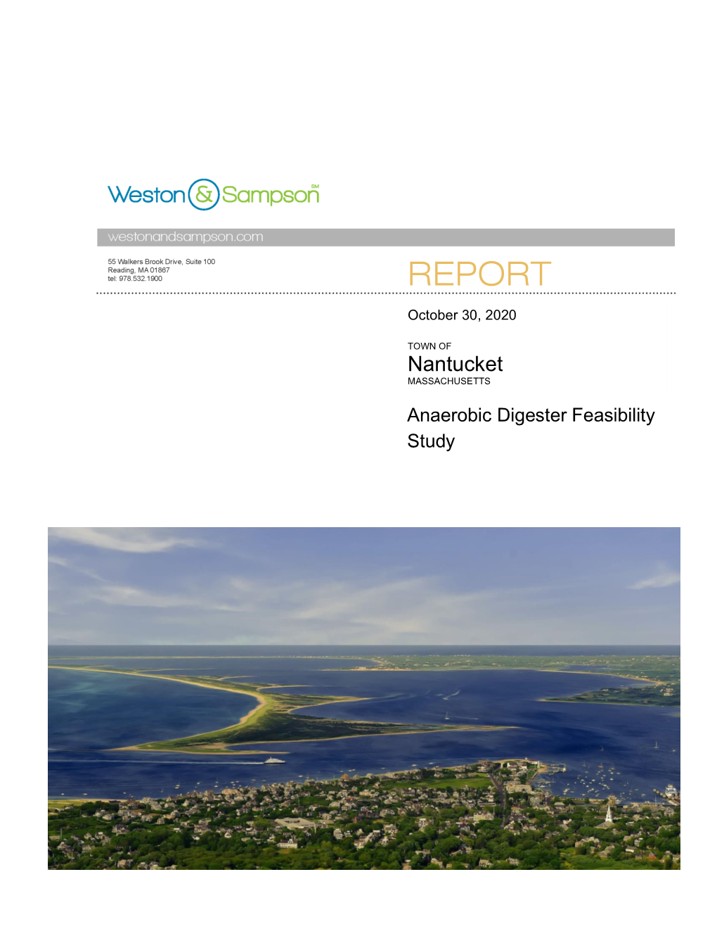 Anaerobic Digester Feasibility Study Report