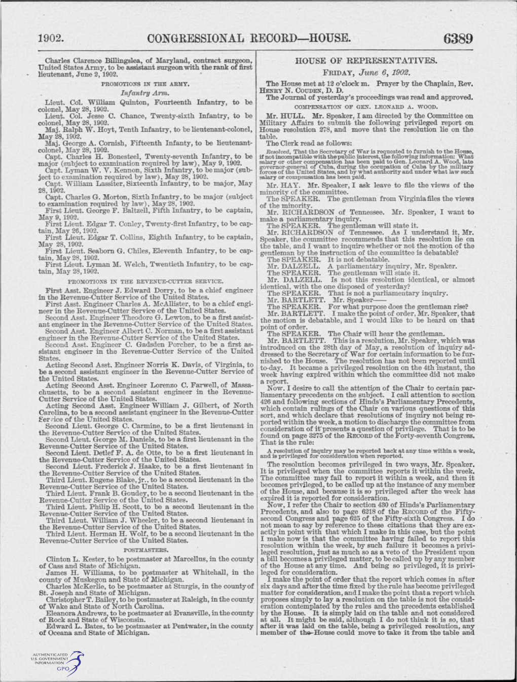 Congressional Record-House. 6389