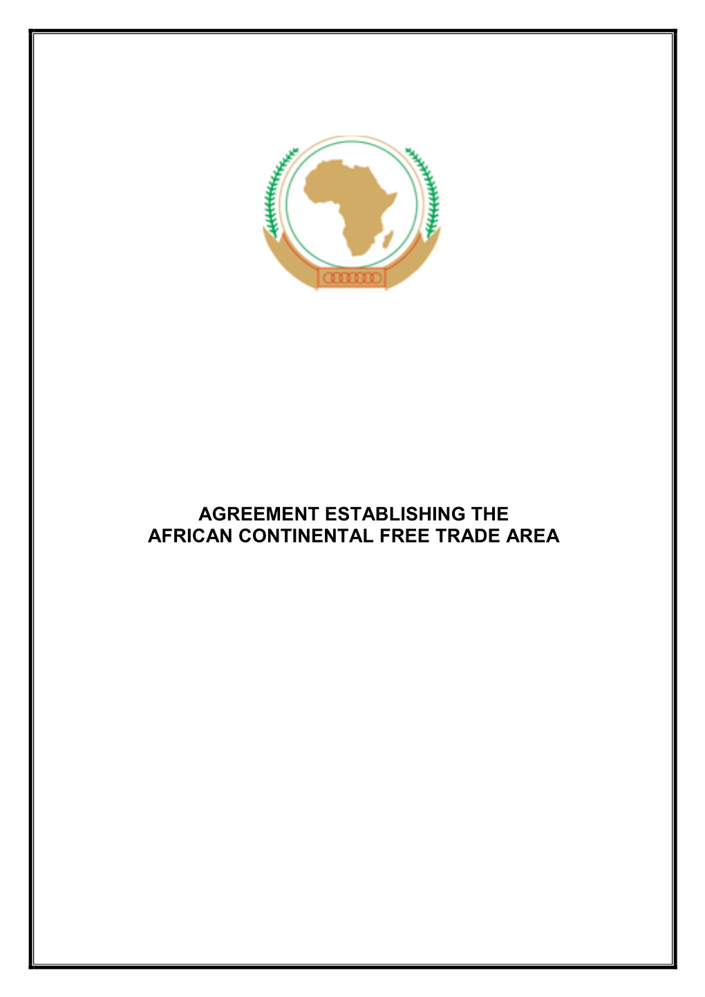 African Continental Free Trade Area