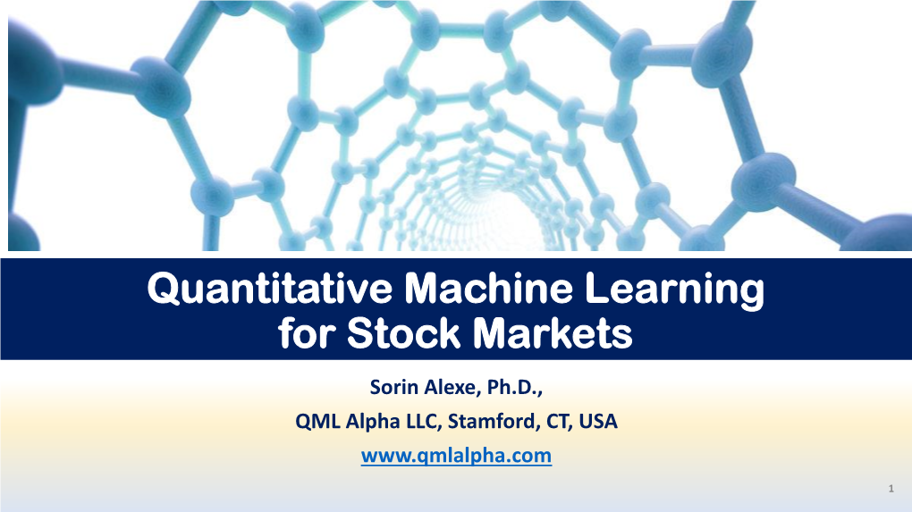 Evolutionary Machine Learning for Financial Markets