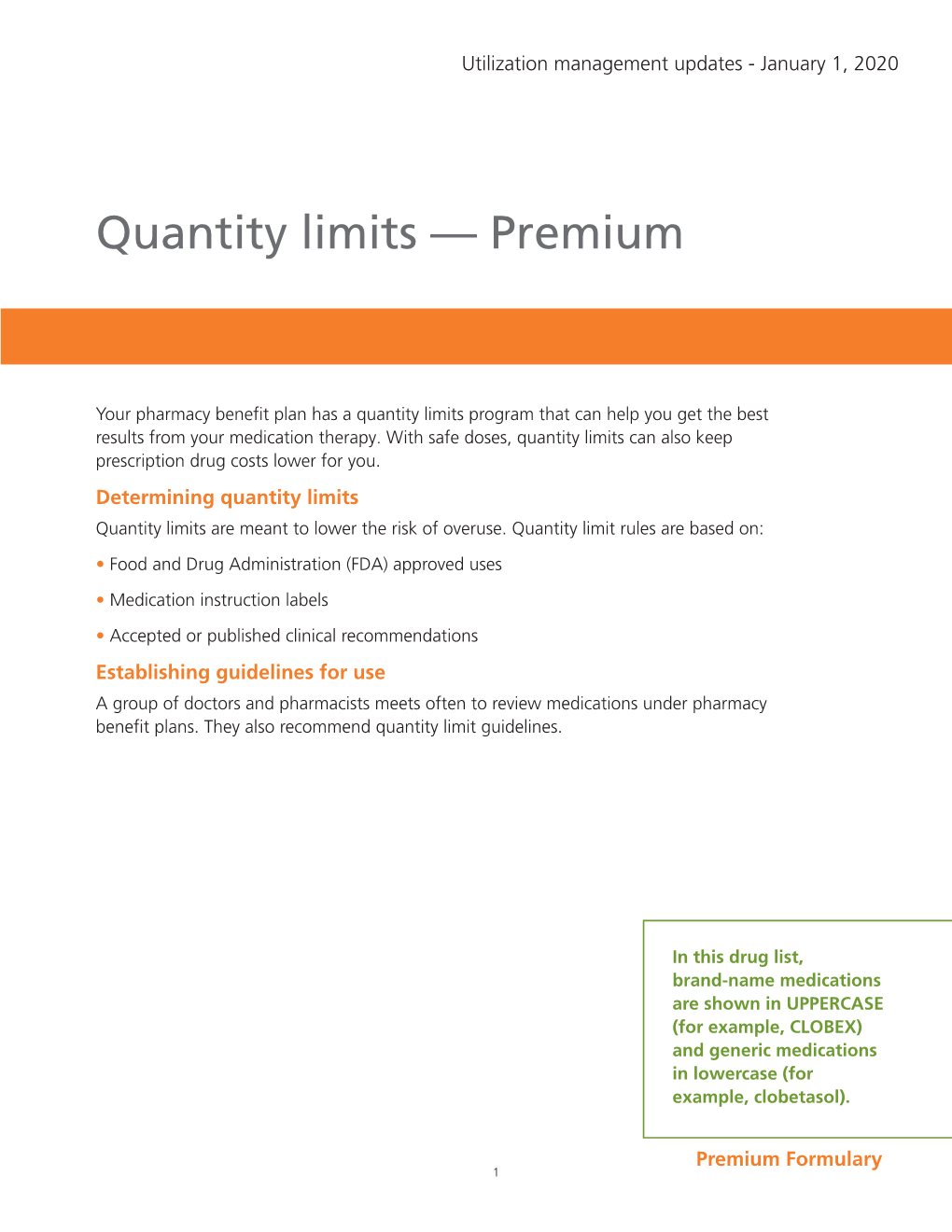 Optumrx Quantity Limits