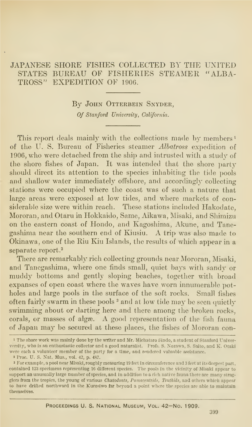 Proceedings of the United States National Museum