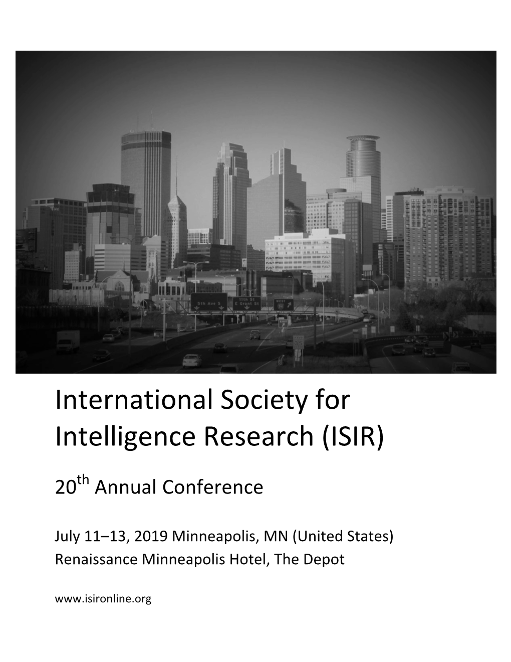 International Society for Intelligence Research (ISIR)